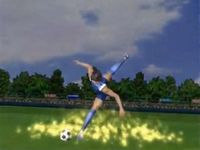 une photo d'Ã©cran de Captain Tsubasa sur Sony Playstation 2